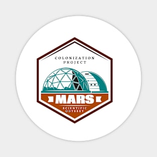 occupy mars Magnet